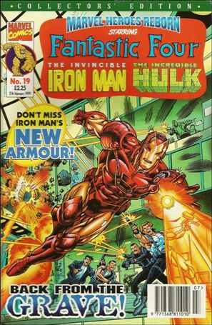 Marvel Heroes Reborn (UK) issue 19 Cardstock Cover