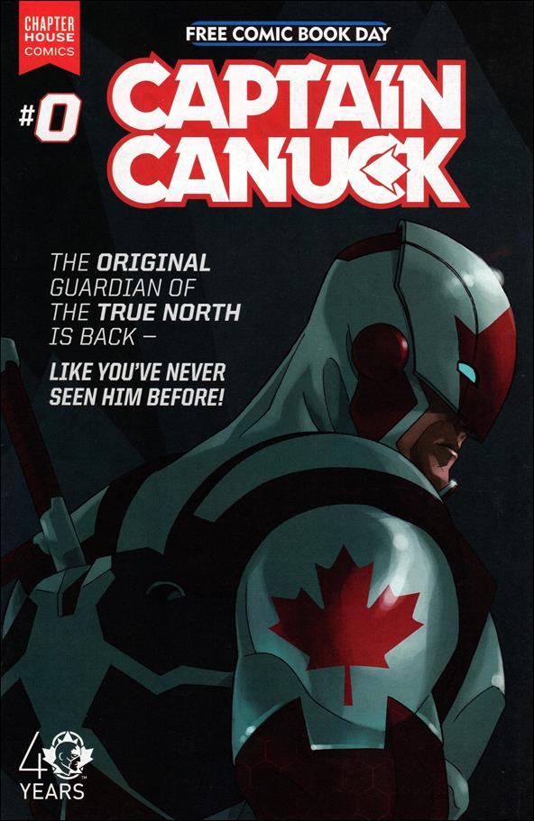 Captain Canuck (2015) issue 0 Standard Cover