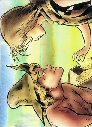 Bone: Series 1 (Base Set) card 55 The Honey Seller