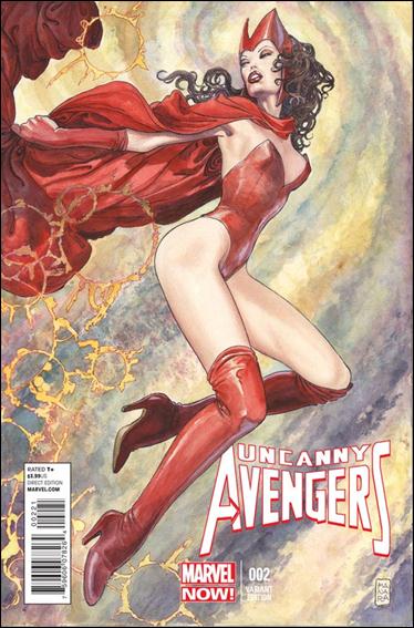 Uncanny Avengers (2012) issue 2-B Milo Manara 1:100 Cover