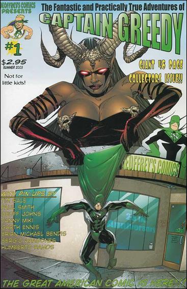 Captain Greedy issue 1 Standard Cover