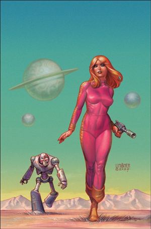 Barbarella (2024) issue 4-E Joseph Michael Linsner Virgin Cardstock Cover