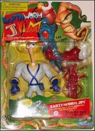 Earthworm Jim (1994) figure 1 Earthworm Jim (Red Accessories)