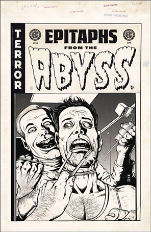 Epitaphs from the Abyss (2024) issue 10-D Darick Robertson B&W 1:20 Cover