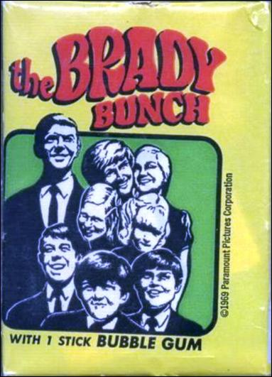 Brady Bunch card 2 Sealed Wax Pack