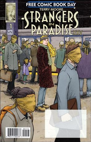 Strangers in Paradise XXV issue 1-B Free Comic Book Day Edition