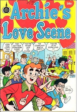 Archie's Love Scene issue 1-B 35 Cent Cover