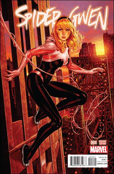 Spider-Gwen (2015/04) issue 4-B Mark Brooks New York City Cover