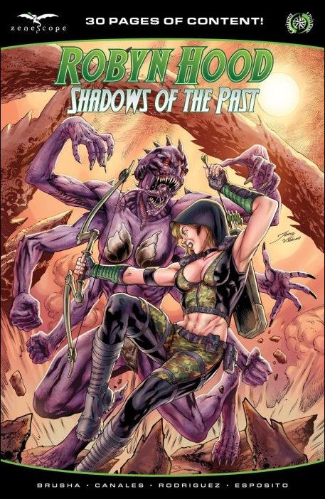 Robyn Hood: Shadows of the Past issue 1-B Igor Vitorino Cover
