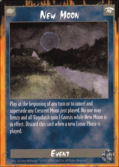 Rage Limited (Base Set) card 182 New Moon 