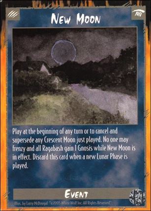 Rage Limited (Base Set) card 182 New Moon 