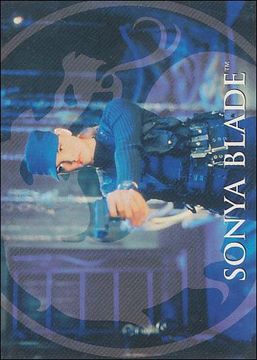 Mortal Kombat (Base Set) card 5 Sonya Blade