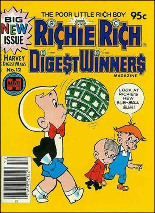 Richie Rich Digest Winners issue 12