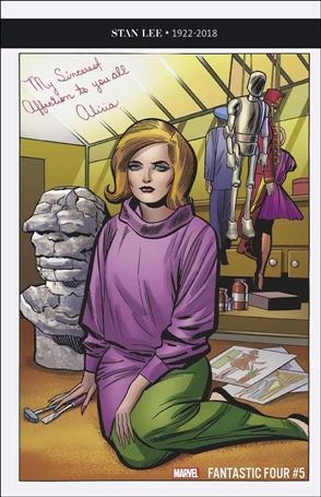 Fantastic Four (2018) issue 5-I Jack Kirby 1:500 'Alicia' Remastered Cover