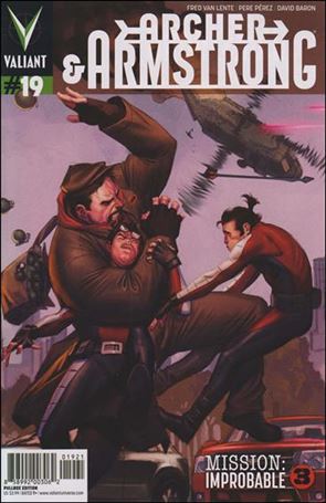 Archer & Armstrong (2012) issue 19-B Jorge Molina Connecting Pullbox Cover
