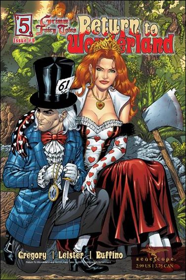 Grimm Fairy Tales: Return to Wonderland issue 5 Al Rio Cover