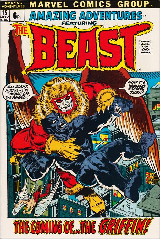 Amazing Adventures (1970) issue 15-B UK Price Cover