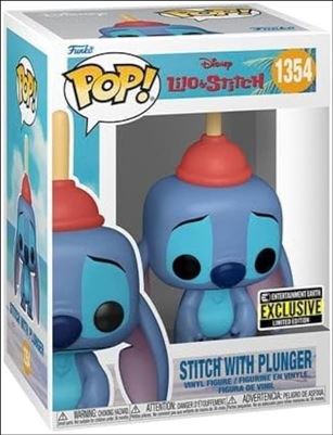 POP! Disney figure 1354 Stitch with plunger
