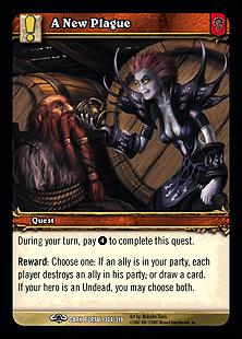 World of Warcraft: Through the Dark Portal (Base Set) card 304 A New Plague