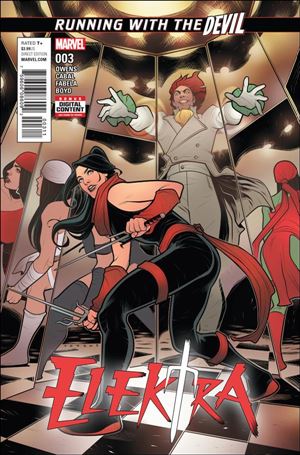 Elektra (2017) issue 3 Elizabeth Torque Cover