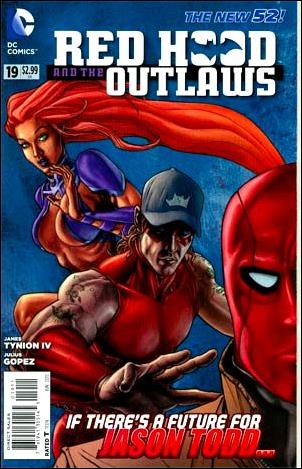 Red Hood and the Outlaws (2011) issue 19 Gatefold Cover