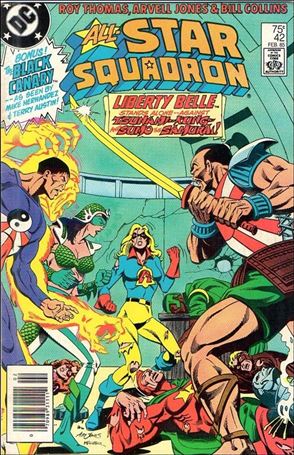 All-Star Squadron issue 42-B Newsstand Edition
