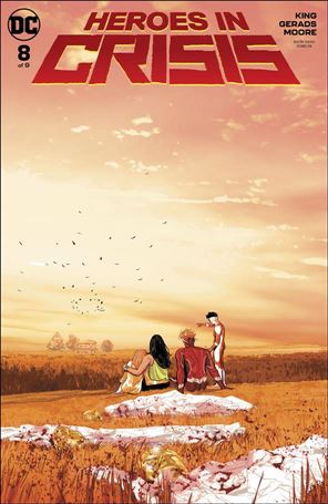 Heroes in Crisis issue 8 Mitch Gerads Cover