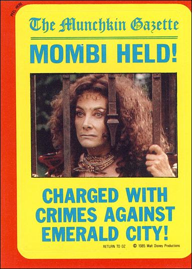 Return to Oz (Movie) (Base Set) card 18 Mombi Held!