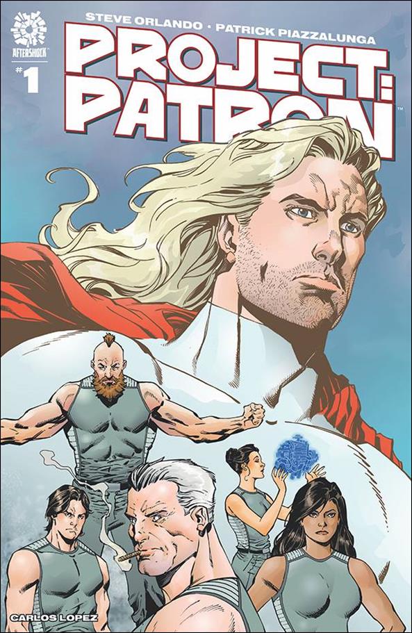 Project: Patron issue 1-B Aaron Lopresti 1:15 Cover