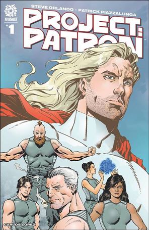 Project: Patron issue 1-B Aaron Lopresti 1:15 Cover