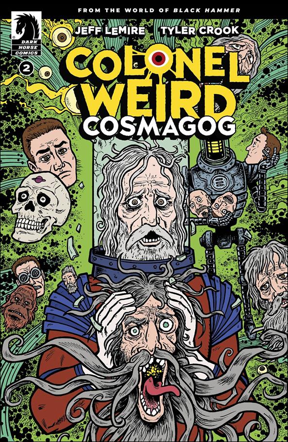 Colonel Weird: Cosmagog issue 2-B Evan Dorkin Cover
