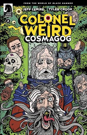 Colonel Weird: Cosmagog issue 2-B Evan Dorkin Cover