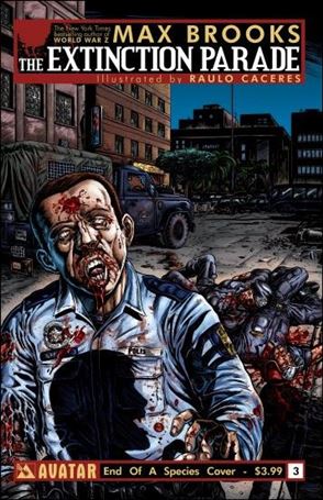 Extinction Parade issue 3-C End of a Species Cover