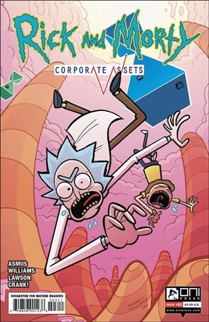 Rick and Morty: Corporate Assets issue 3 Jarrett Williams Cover