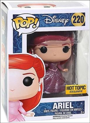 POP! Disney figure 220-C Ariel (Translucent Glitter) Hot Topic