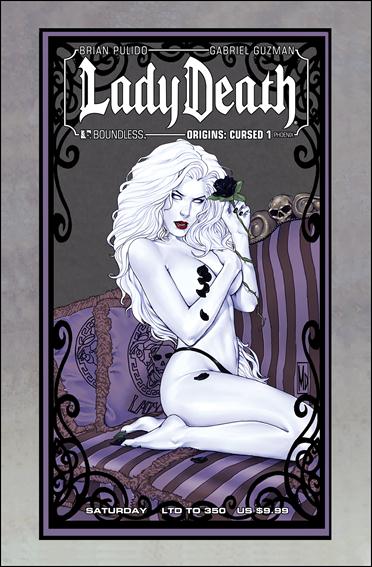 Lady Death Origins: Cursed issue 1-G Phoenix Comicon Saturday Cover 1/350