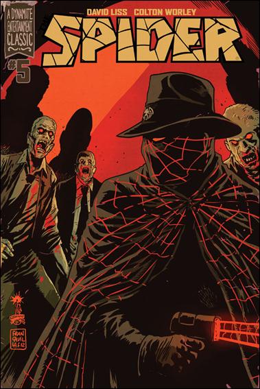 Spider (2012) issue 5-B Francesco Francavilla Cover