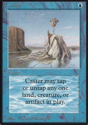 Magic the Gathering: Limited Edition Alpha (Base Set) card 85 Twiddle