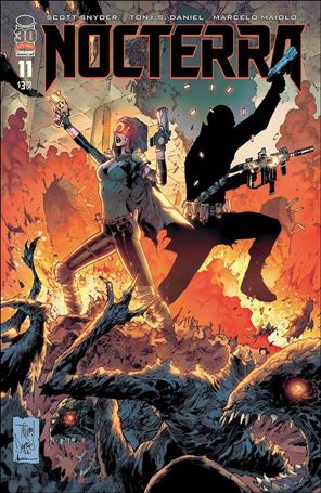 Nocterra issue 11 Tony S. Daniel Battle Cover