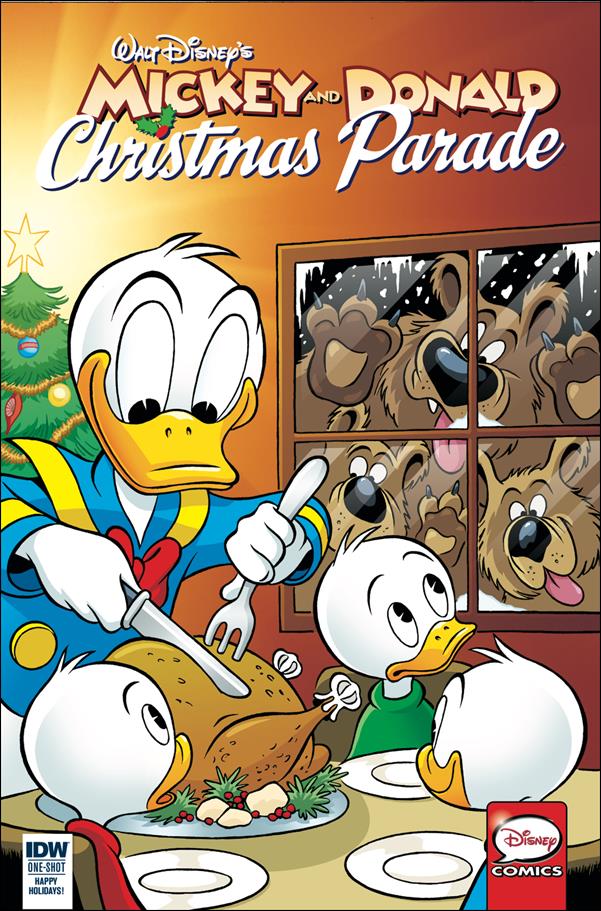 Mickey and Donald Christmas Parade issue 3-B Daniel Branca Cover