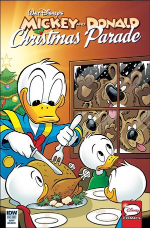 Mickey and Donald Christmas Parade issue 3-B Daniel Branca Cover
