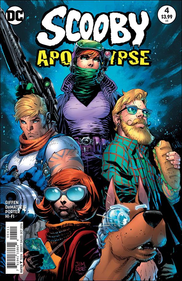 Scooby Apocalypse issue 4 Jim Lee Cover