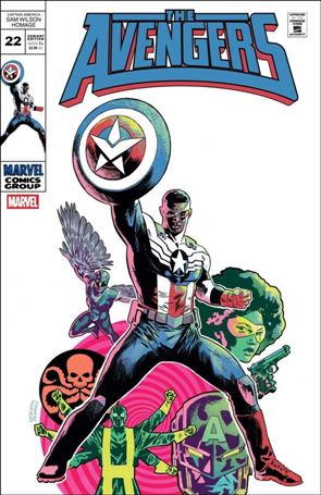 Avengers (2023) issue 22-B Michael Walsh Homage Cover