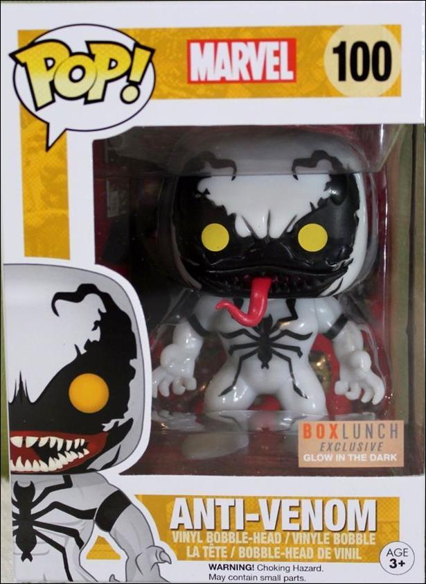 POP! Marvel figure 100-B Anti-Venom (Glow in the Dark)