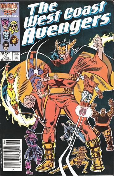 West Coast Avengers (1985) issue 9-B Canadian Price Cover