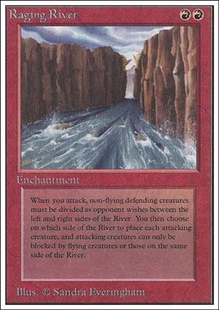 Magic the Gathering: Unlimited (Base Set) card 169 Raging River