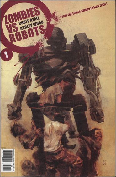 Zombies vs Robots (2006) issue 1 Robot Cover