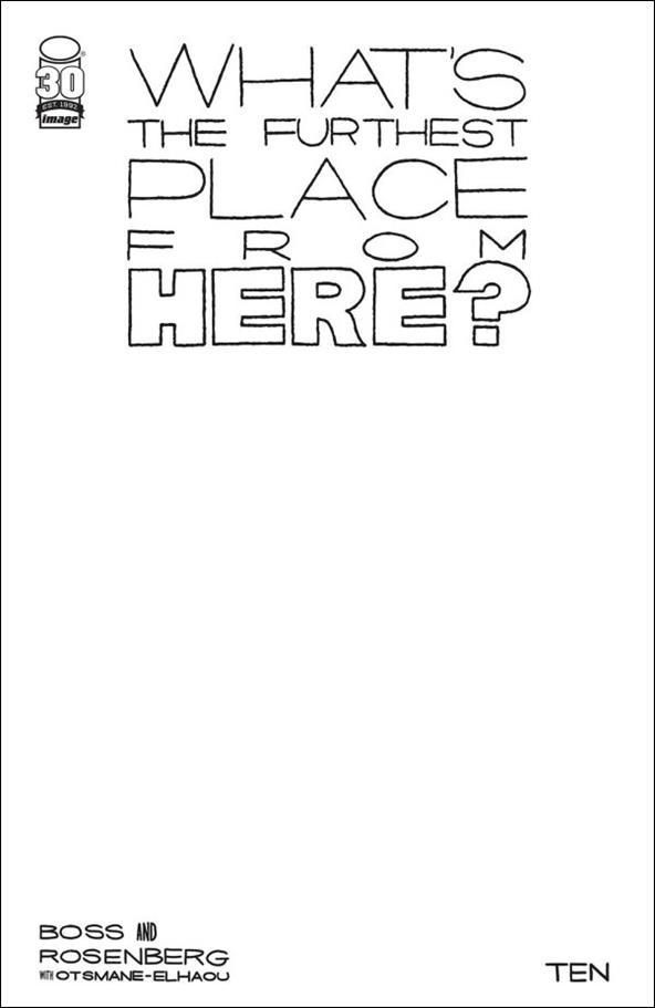 What's the Furthest Place from Here? issue 10-C Blank/Sketch Cover