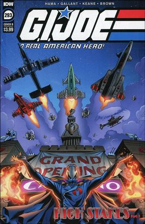 G.I. Joe: A Real American Hero issue 293-B S.L. Gallant Cover