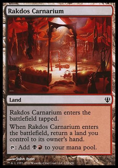 Magic the Gathering: Archenemy (Base Set) card 132 Rakdos Carnarium
